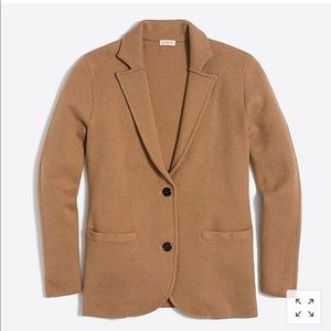 J crew factory sweater blazer